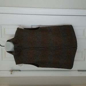 Branigan Weavers Wool Vest Made In Ireland Size Small